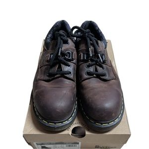 COPY - Vintage Dr. Martens Distressed Steel Toe Oxford MADE IN ENGLAND Shoes